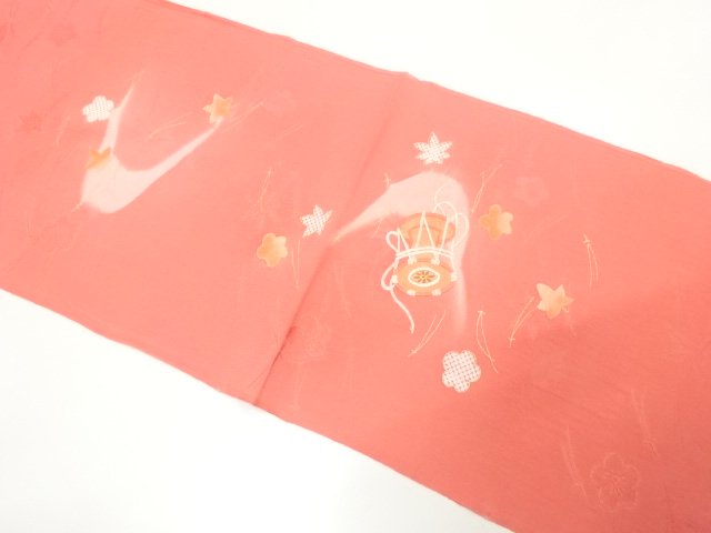 JAPANESE KIMONO / UNUSED EMBROIDERY OBIAGE